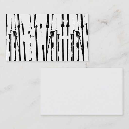 Barbell Forrest Visitenkarten Visitenkarte (Vorne/Hinten)