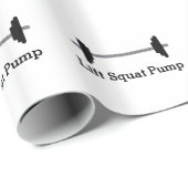 Barbell-Hebepapier Geschenkpapier (Rolleneckpunkt)