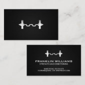 Barbell | Personal Trainer Visitenkarte (Vorne/Hinten)