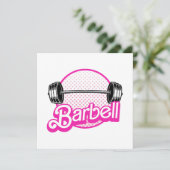 Barbell - rosa (Stehend Vorderseite)