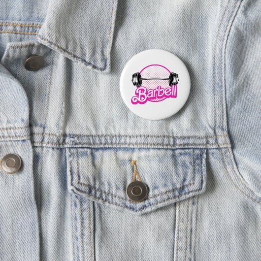 Barbell - rosa button (Beispiel)