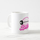 Barbell - rosa kaffeetasse (Vorderseite Links)
