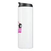 Barbell - rosa thermosbecher (Nach rechts gedreht)