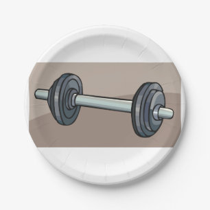 Barbell Weightlift Gym Fitness Lover Pappteller
