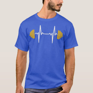 Barbell Weightlift Heartbeat Bodybuilding 1 T-Shirt
