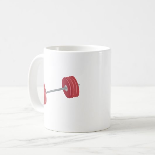 Barbells Kaffeetasse (Vorderseite Links)