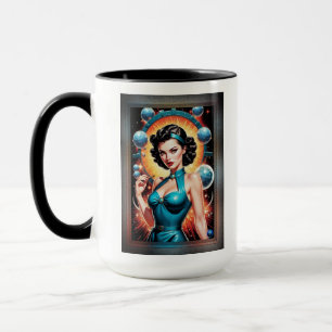 Barbenheimer Retro-Fusion-Atomzeitalter-Mode Tasse