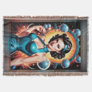 Barbenheimer Retro Fusion Atomzeitfashion Decke