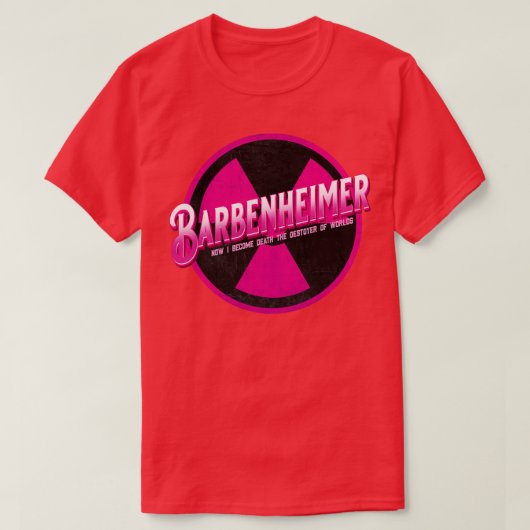 Barbenheimer Small Version T-Shirt (Design vorne)
