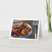 Barbeque Chicken Karte (Vorderseite)