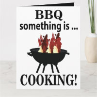 Barbeque Cook Koch Funny Grillen Gruß