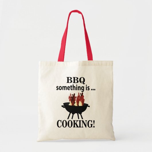 Barbeque Cook Koch Funny GRILLEN Tragetasche (Vorne)