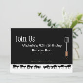 Barbeque Einladungen für Michelle (Stehend Vorderseite)