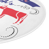 Barbeque, GRILLEN Cutting Board Schneidebrett (Ecke)