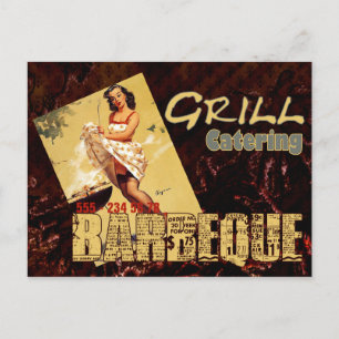 Barbeque - Postkarte