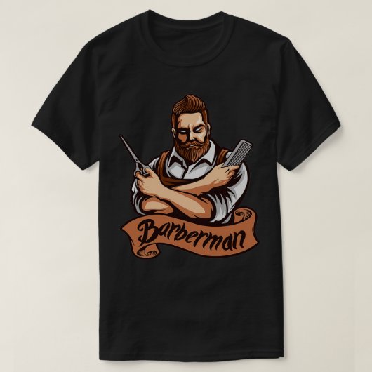 Barber 6 T-Shirt (Design vorne)