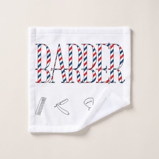 Barber Badhandtuch Set (Waschlappen)