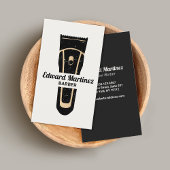 Barber Barbershop Electric Hair Clipper Visitenkarte