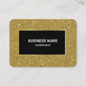 Barber Barbershop Hairstylist Visitenkarte (Vorderseite)