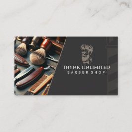 Barber Business Card - Anpassbar Visitenkarte