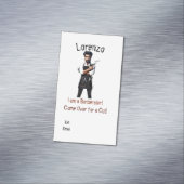 Barber Business Card Magnetische Visitenkarte (Beispiel)