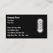 Barber Business Cards Visitenkarte (Vorderseite)