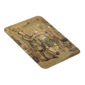 Barber, c.1760-69 (Erdöl auf Leinwand) Magnet (Rechte Seite)