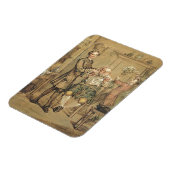 Barber, c.1760-69 (Erdöl auf Leinwand) Magnet (Linke Seite)