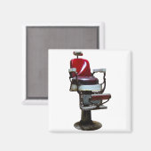 Barber Chair Magnet (Vorderseite/Rückseite)