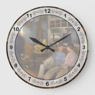 Barber - Cowboy-Geschichten 1939 Große Wanduhr