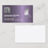 Barber Custom QR Visitenkarte (Vorne/Hinten)