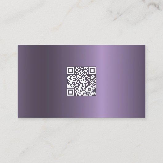 Barber Custom QR Visitenkarte (Rückseite)