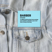 Barber Definition Joke Button (Insitu)