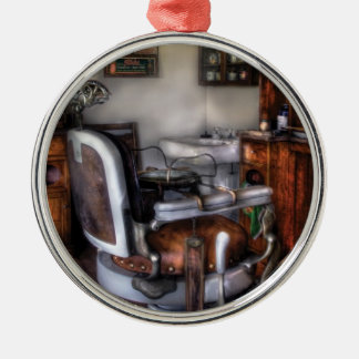 Barber - Der Barbervorsitzende Silbernes Ornament