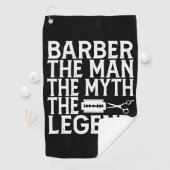 Barber Der Mann 2024 Golfhandtuch (Insitu)