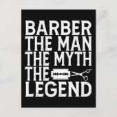 Barber Der Mann 2024 Postkarte (Vorderseite)