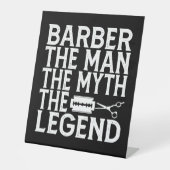 Barber Der Mann 2024 Sockelschild (Vorderseite)