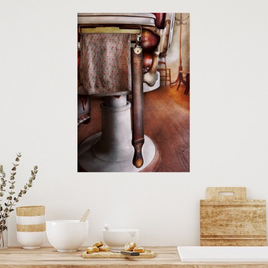 Barber - der Schlagstein Poster (Küche)