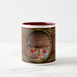 Barber - Eddie's Friseur Zweifarbige Tasse