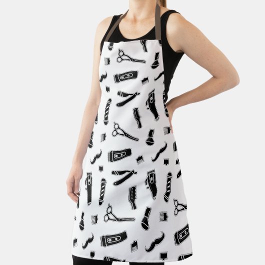 Barber Elegant Barber Shop Barber Haar Stylist Schürze (InSitu)