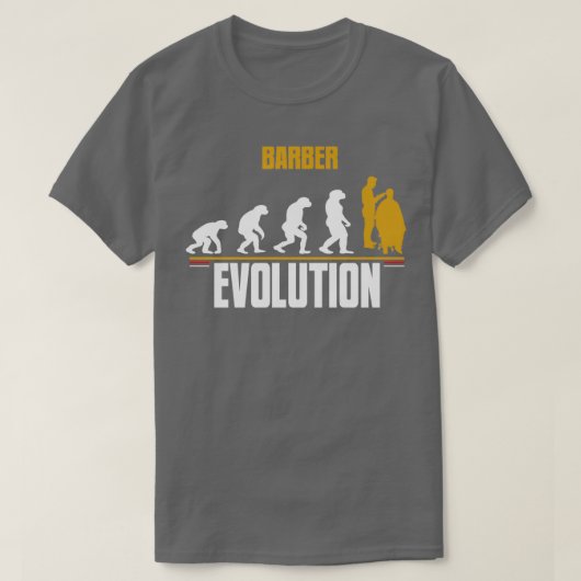 Barber Evolution Classic TShirt (Design vorne)