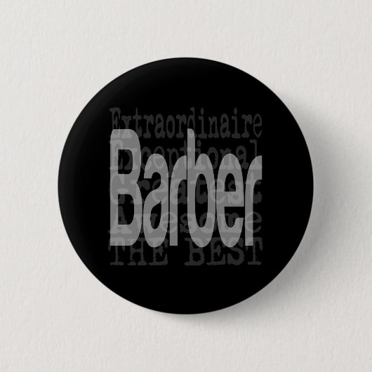 Barber Extraordinaire Button (Vorderseite)