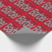 Barber Extraordinaire Geschenkpapier (Ecke)