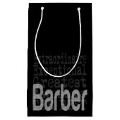 Barber Extraordinaire Kleine Geschenktüte (Vorderseite)