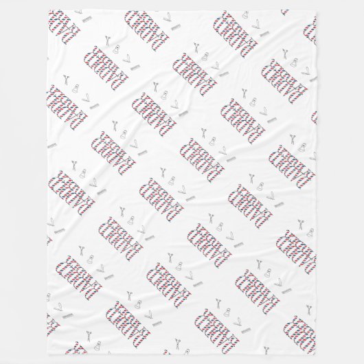 Barber Fleecedecke (Vorderseite)