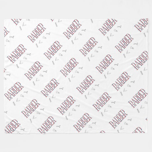 Barber Fleecedecke (Vorderseite (Horizontal))