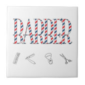 Barber Fliese (Vorderseite)