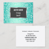 ✂️ Barber Friseur Visitenkarte (Vorne/Hinten)