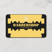 BARBER-GESCHÄFTSKARTE VISITENKARTE (Rückseite)
