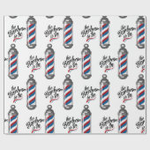 Barber Geschenkpapier (Flach)